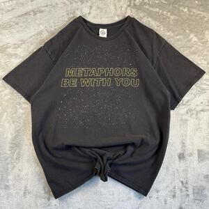 Vintage Metaphors Be With You Star Wars  T Shirt Mens XL Delta Pro